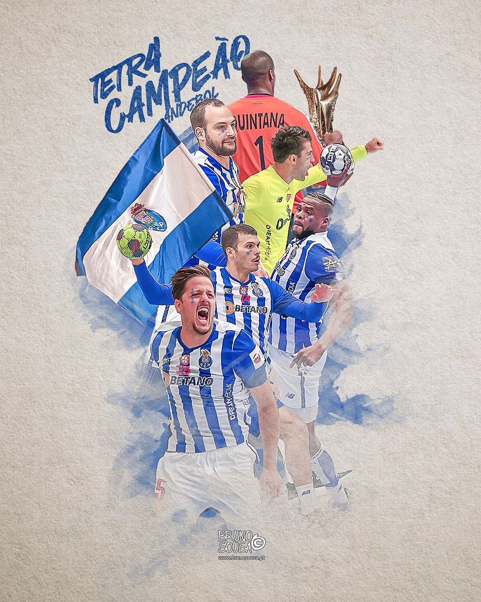 DragaoNews1893's tweet photo. O 𝗙𝗖 𝗣𝗼𝗿𝘁𝗼 é 𝗧𝗘𝗧𝗥𝗔CAMPEÃO de Andebol! 🏆💙

📸 @BrunoSousaArt https://t.co/EPaWSpX8rl