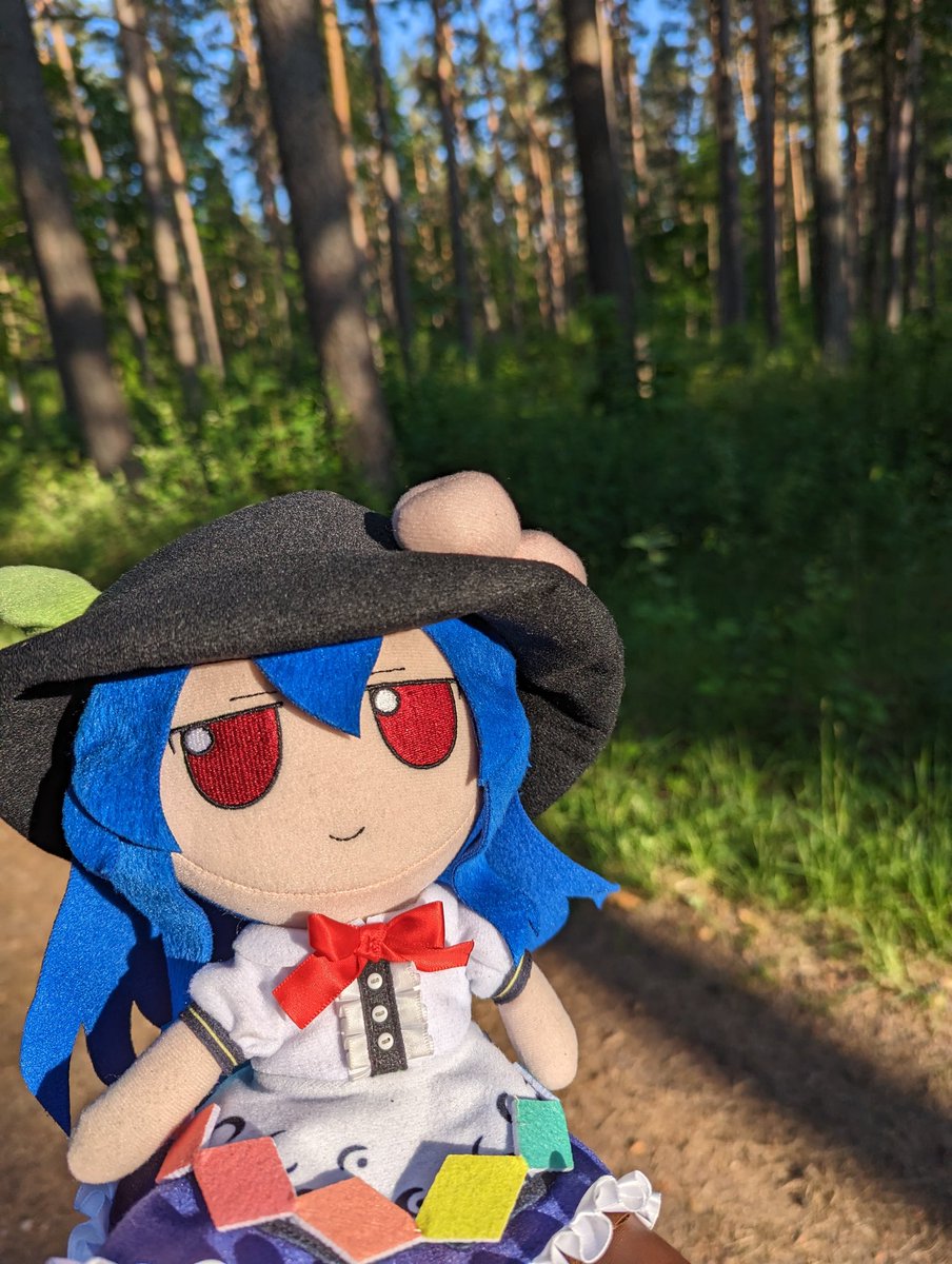 Take your fumo for a walk, it's a great companion, you can talk with her about anything.
