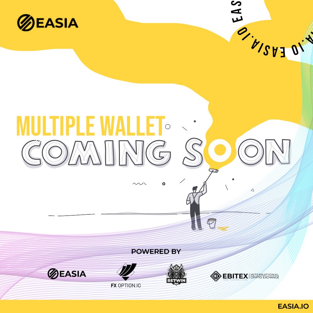 eeasiaio's tweet photo. NEW UPCOMING SYSTEM UPDATE  ⏳

Excited To Inform You All That Our Multi Wallets Option Will Be Live Next Weekend 

Users Can Able To See Multiple Wallets For Each  Incomes/ Commission 😍

Stay With Us For More Exciting Updates and News ❤️

Team Easia 😍 https://t.co/fIUNQMTxE2