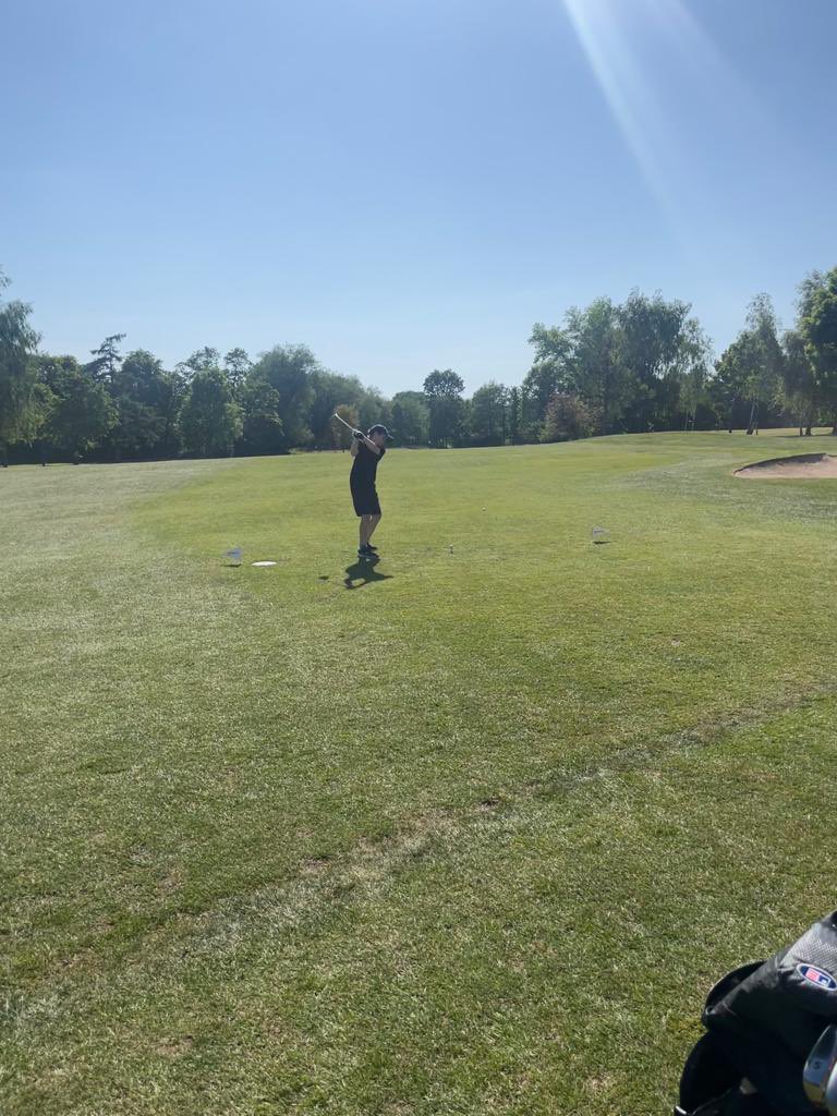 simonaledwith's tweet photo. @FairfaxSchool @FFaxPrincipal @FairfaxHouses 
Big shout out to jack Ledwith for a great win for @WalmleyGC for the golf sixes championship with his partner Hallam Clarke @PlantbrkSchool  over Stonebridge golf club. Well done to all players in the comp today #golf https://t.co/qPihMkpuSR