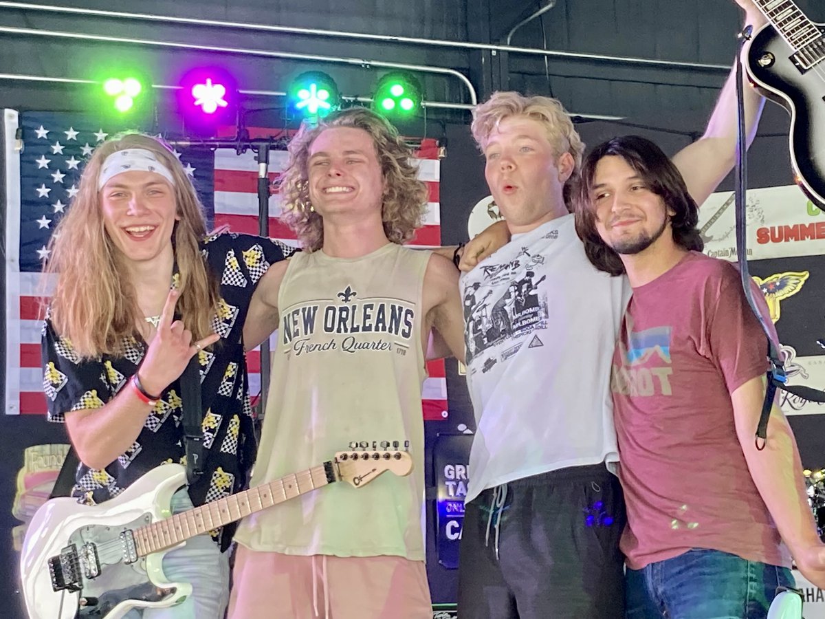MadNemz's tweet photo. Soda Spill at the Backroads Music Festival https://t.co/RN8FAA6Dz3