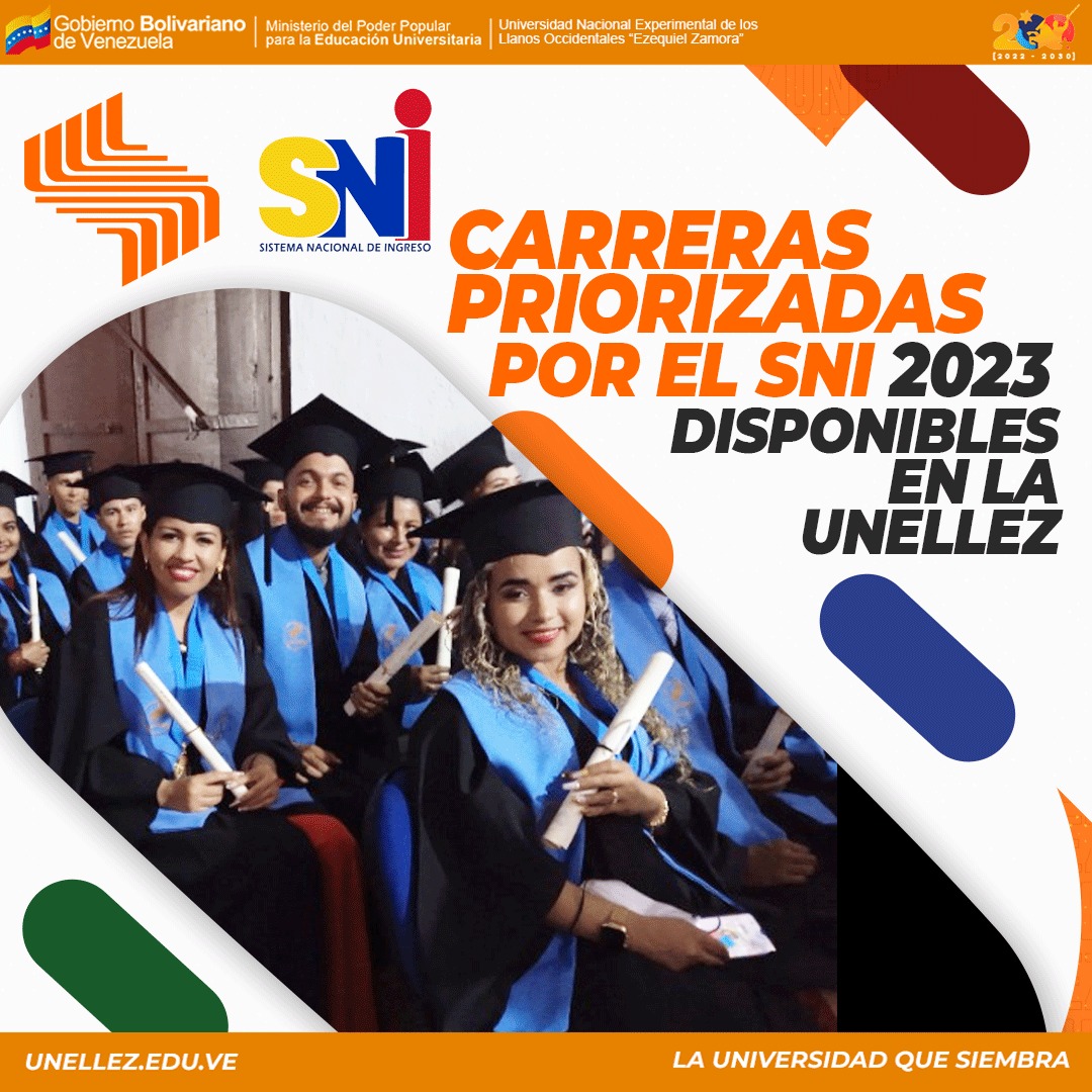 UnellezOficial_'s tweet photo. 📣 ¡Atención bachiller!
¿Ya escogiste una carrera universitaria? 📚

🧡 Desde la Unellez tenemos para ti una amplia oferta académica que incluyen las carreras priorizadas para el desarrollo de la Patria... ¡Conócela! 
👇🏽👇🏽👇🏽👇🏽👇🏽
https://t.co/Zk8090OQe7 https://t.co/z1ZDmxXsKu