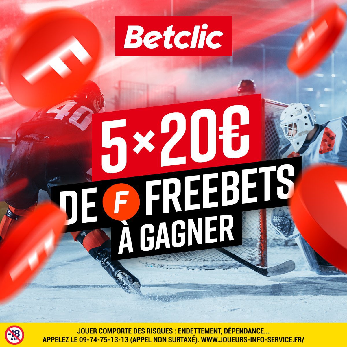 PronoNRV's tweet photo. COUPE STANLEY • VEGAS - FLORIDA

Avec @Betclic on vous régale.

5 X 20€ de Freebets à gagner

Pour Participer : 

- Follow @Betclic & @PronoNRV

- RT ce Tweet

- donne le gagnant de la COUPE STANLEY & le nb de matchs. (4 min. / 7 Max.)

Exemple : FLA en 5 OU VGK en 4

lien d'inscription : https://t.co/oi9694MqnF
Code promo : NRV

Bonne chance.

(FIN DES PARTICIPATIONS À 1:59 CETTE NUIT)

T A S APRÈS LA CÉRÉMONIE.