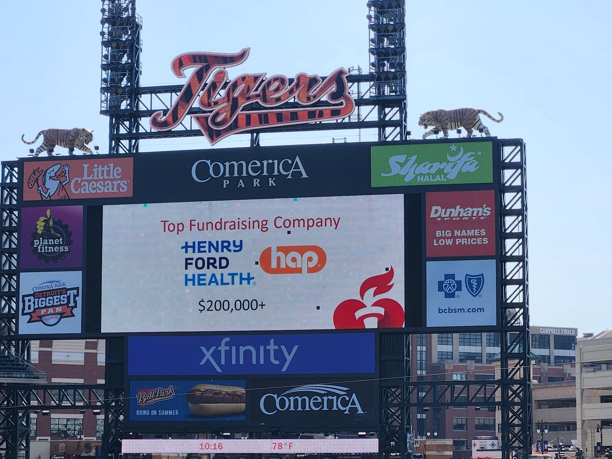 sagiorio15's tweet photo. Nice work 💪 @HenryFordHealth @hapmichigan ❤️👣 #DetroitHeartWalk https://t.co/JXvO6o1hSO