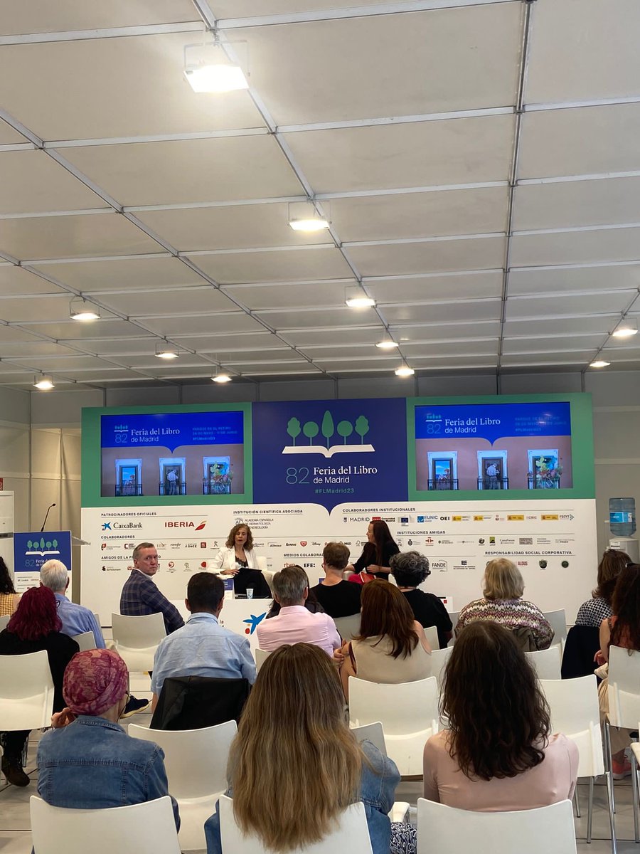 Ireland Embassy Madrid (@irlembmadrid) on Twitter photo Such a pleasure to hear Marina Carr read from her works and discuss Irish theatre with <a href="/marysunshineml/">Marisol Morales-Ladrón</a> at <a href="/FLMadrid/">Feria del Libro de Madrid</a>. Such a pleasure to hear Marina Carr read from her works and discuss Irish theatre with <a href="/marysunshineml/">Marisol Morales-Ladrón</a> at <a href="/FLMadrid/">Feria del Libro de Madrid</a>.