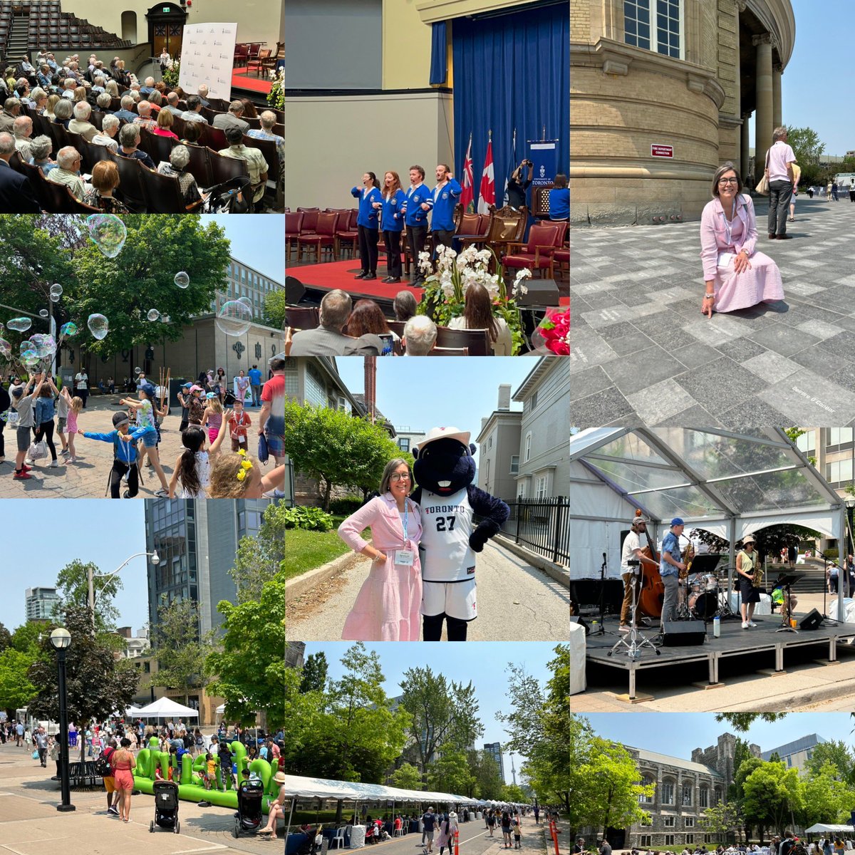 No better way to start a new job than to immerse yourself in the moments that matter and meet the people who bring an institution to life. So great to experience the sense of pride, connection, engagement and affinity that keeps this community together. #UofTReunion