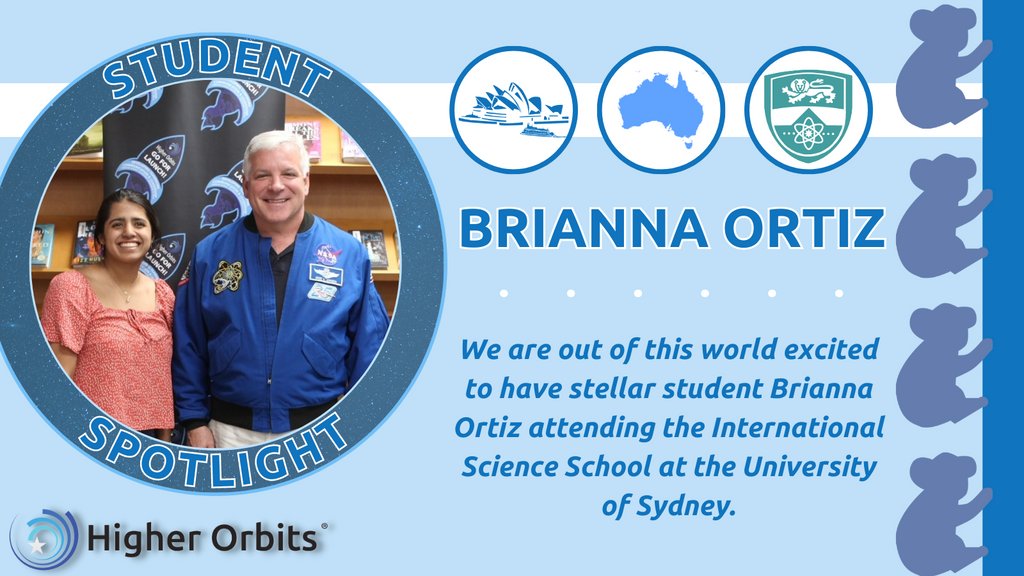 Happy #SpotlightSaturday to Brianna Ortiz, senior at Legacy High School in Midland, TX. Join us as we congratulate Brianna on her selection as 1 of 5 U.S. students to attend the International Science School in Sydney, Australia this Summer! #GoForLaunch #SpaceInspires #STEM