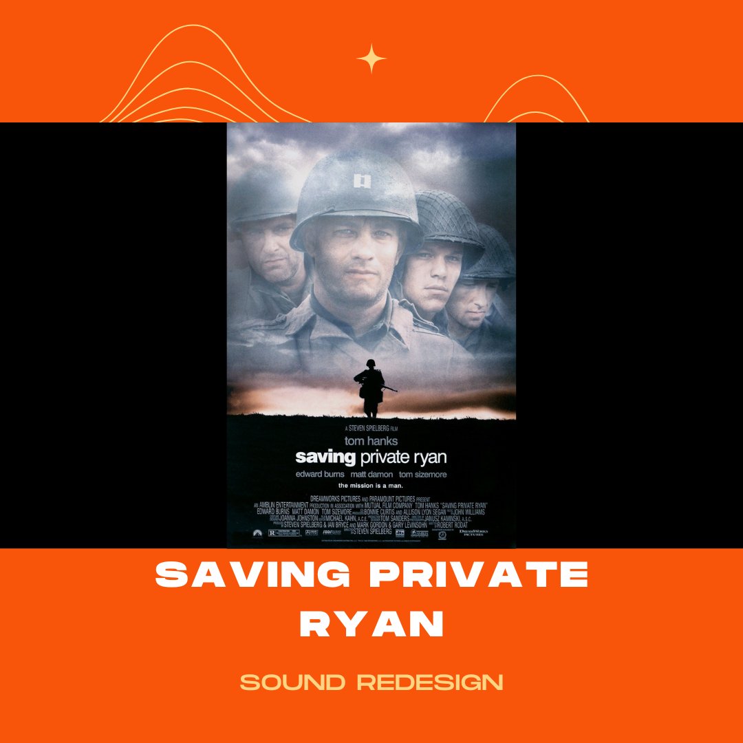AudioDesignDesk's tweet photo. Relive the intensity of the Battle of Normandy with our epic sound ReDesign of Saving Private Ryan that we posted a few years back! 🎧🎬 

Head on over to our YouTube channel to check it out! ⬇️

https://t.co/lchdMF5kIn

#audiodesigndesk #savingprivateryan #soundredesign https://t.co/kQOSit15pW