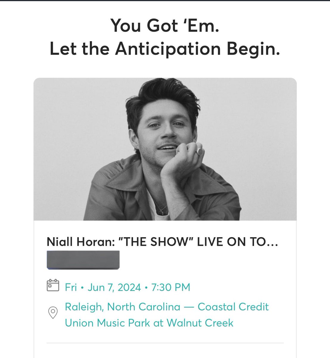 thorsmoonchild's tweet photo. seeing niall in raleigh 🕺🕺 who else is going 🕺 https://t.co/yUoyHhOIit