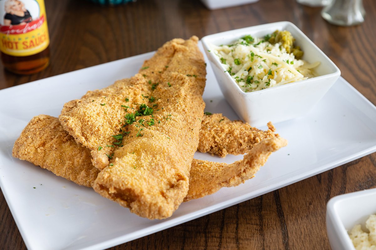 Best in the world 🌎 Fish and  Grits