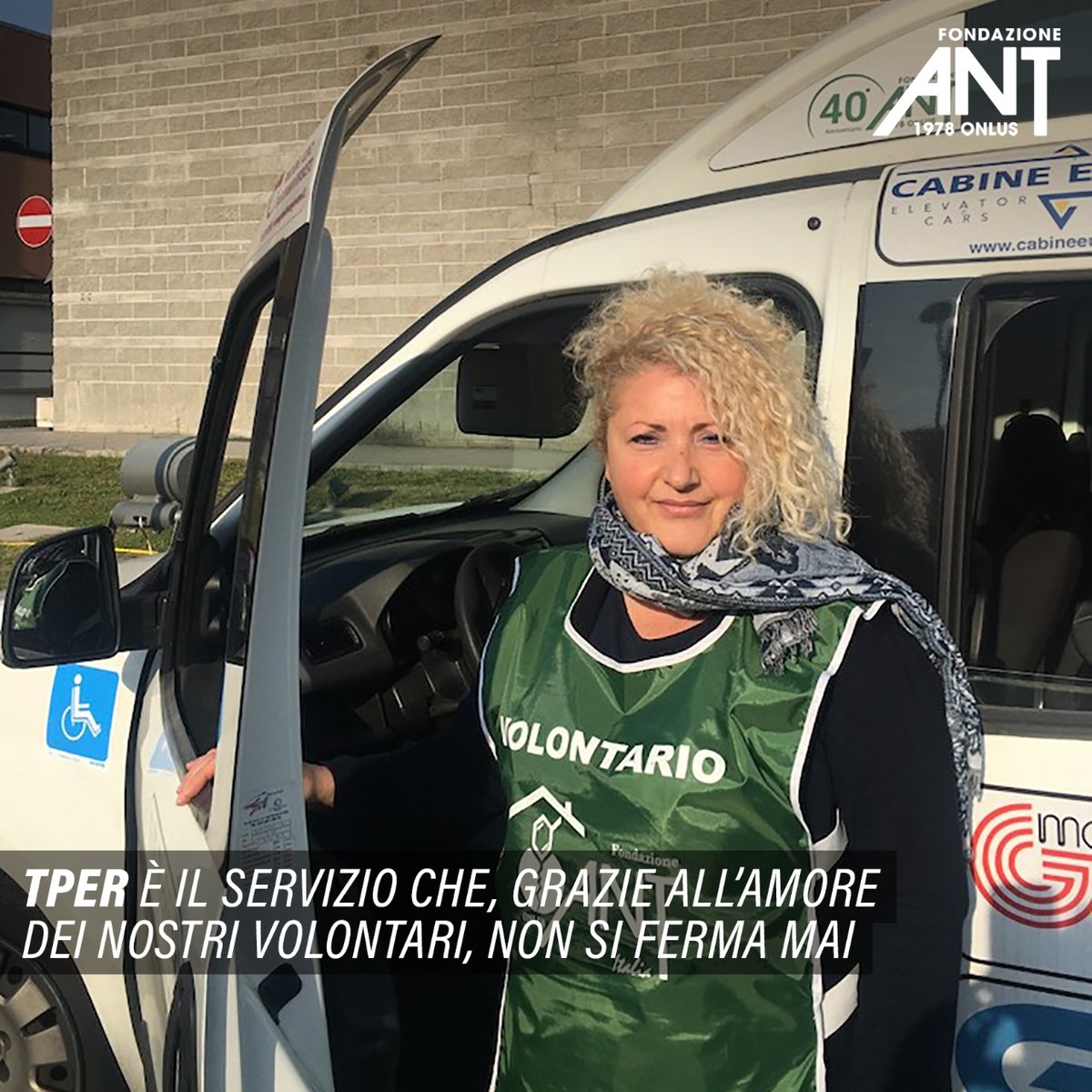 Fondazione_ANT's tweet photo. L'azienda di trasporti Tper è legata ad ANT grazie a un'iniziativa di 
volontariato speciale che prevede l'accompagnamento dei malati di tumore alle visite di controllo e il ritorno a casa.
Quasi come un mezzo pubblico, senza biglietto o attese, ma con tanto 
amore e sorrisi. https://t.co/yvfQxhTp3y