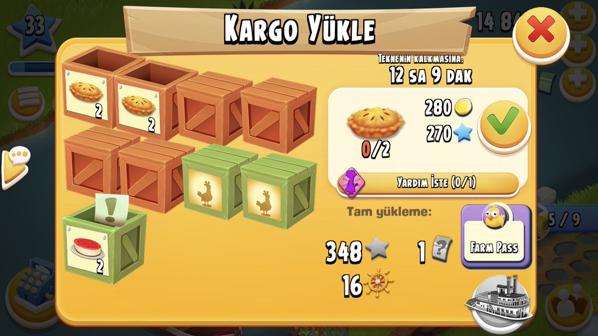 Şu soktuğumun oyununda kimsenin elmalı turtası yok mu amk ya #hayday