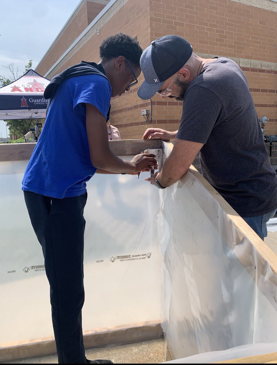 SaintFXTech's tweet photo. Amazing experience to be part of this greenhouse design &amp; build with @GAngelsMilton. Thank you to @MsJVital &amp; @FrancescaFlood8 for setting up this rewarding opportunity.  Great to see how interested &amp; engaged these amazing grade 8’s were. @adriano_perusin @desousavp @hcdsbsteam https://t.co/UghLR8AYef