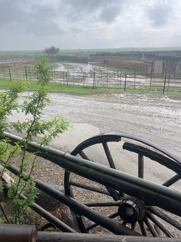 k_leshures's tweet photo. Well I guess this is as good a reason as any not to brand. Newly seeded hay field needed the moisture anyway https://t.co/ppfzf35mEA