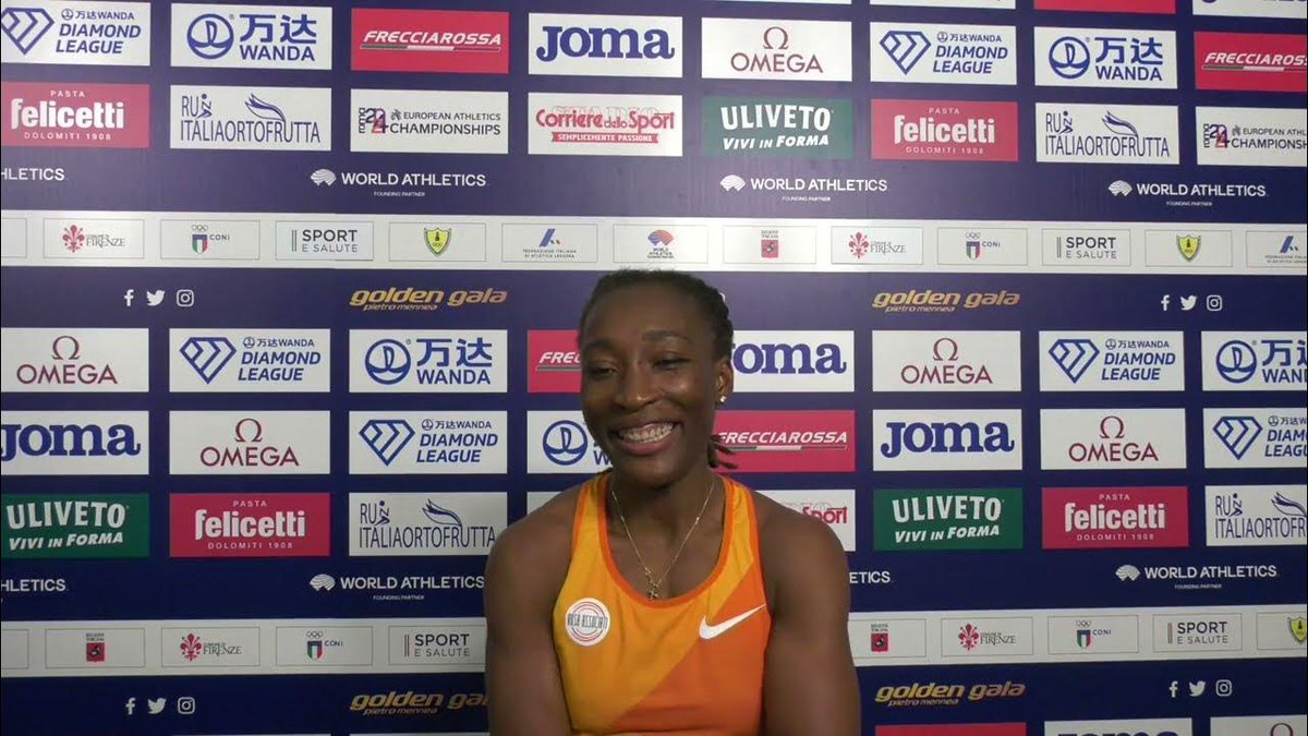 athleticsafrica's tweet photo. "Today, I feel a bit tired because I am jetlagged. The most important thing was the win and I got it," Marie-Josée TA LOU (CIV) after winning the women's 100m in 10.97 in Florence.
https://t.co/DRct3SaGgJ
#FlorenceDL #MarieJoseeTaLou #diamondleague #athleticsafrica #civ #mjtl https://t.co/rD4rgsGqMt