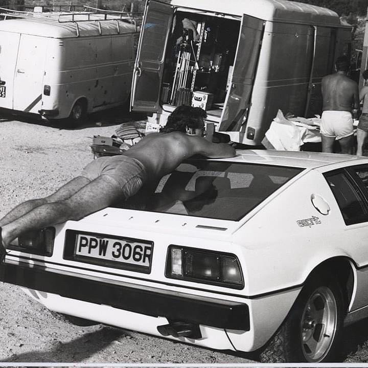 beyondcoolmag's tweet photo. #resting on #lotusesprit #s1 #almost #weekend #filmcrew #makingof #filmingof #70s #70sstyle #strada #provinciale #sp96 #sardegna #italy #jamesbond #rogermoore #thespywholovedme #filmography #cinematography #carphotography #beyondcoolmag #motion #travel #urban #life https://t.co/9NoOkEP9A0