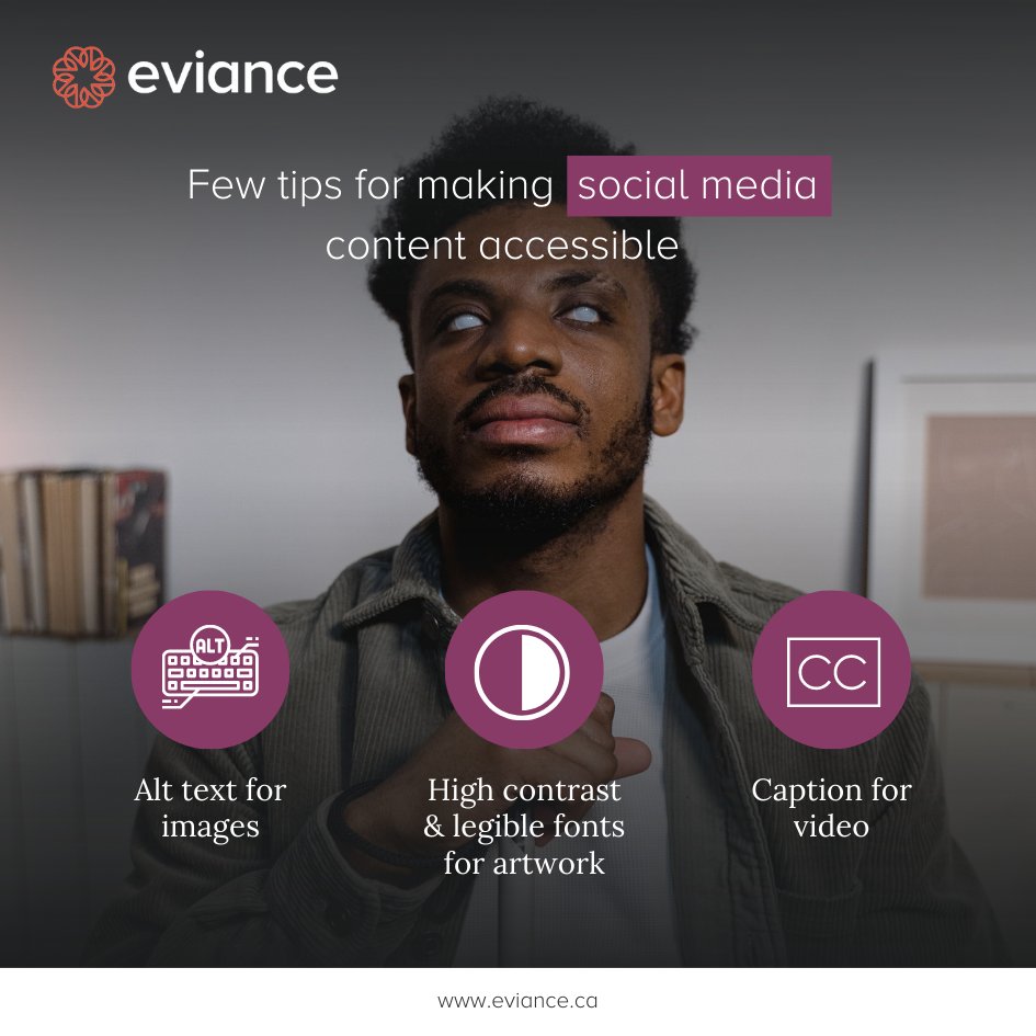 Today marks the last day of AccessAbility Week, but our commitment to accessibility and inclusion continues year-round. As we strive towards greater accessibility, let's commit to making our social media content more accessible. Here are some quick tips:

1. Use descriptive alt