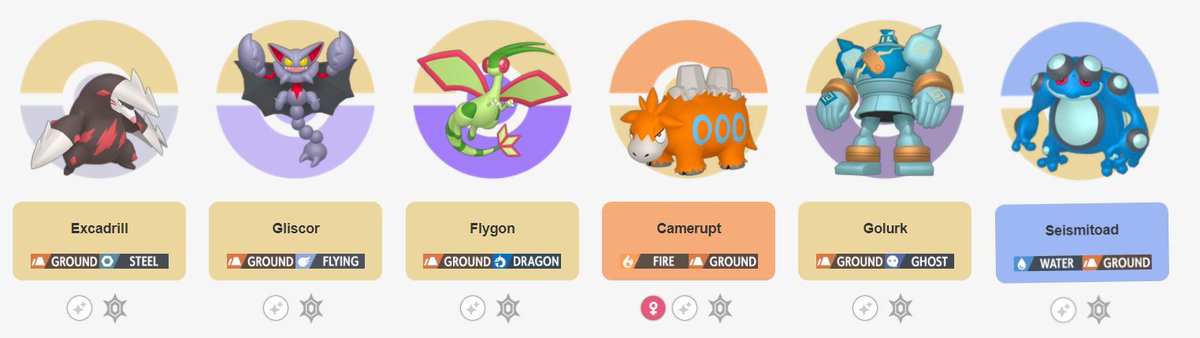 I got Ground. I'm glad I got this one considering Ground &amp; Steel are my favorite types. Trainer was just more a rendition of what I would wanna look like in the pokemon world as a gym trainer ^^