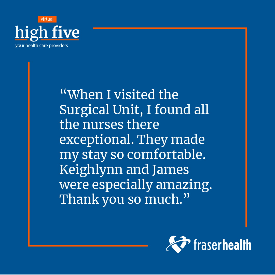 Fraser Health (@fraserhealth) on Twitter photo Kudos for Abbotsford Regional Hospital. Read more kudos at ow.ly/8r1M50OyaFn
<a href="/FVHCF/">Fraser Valley Health Care Foundation</a> Kudos for Abbotsford Regional Hospital. Read more kudos at ow.ly/8r1M50OyaFn
<a href="/FVHCF/">Fraser Valley Health Care Foundation</a>