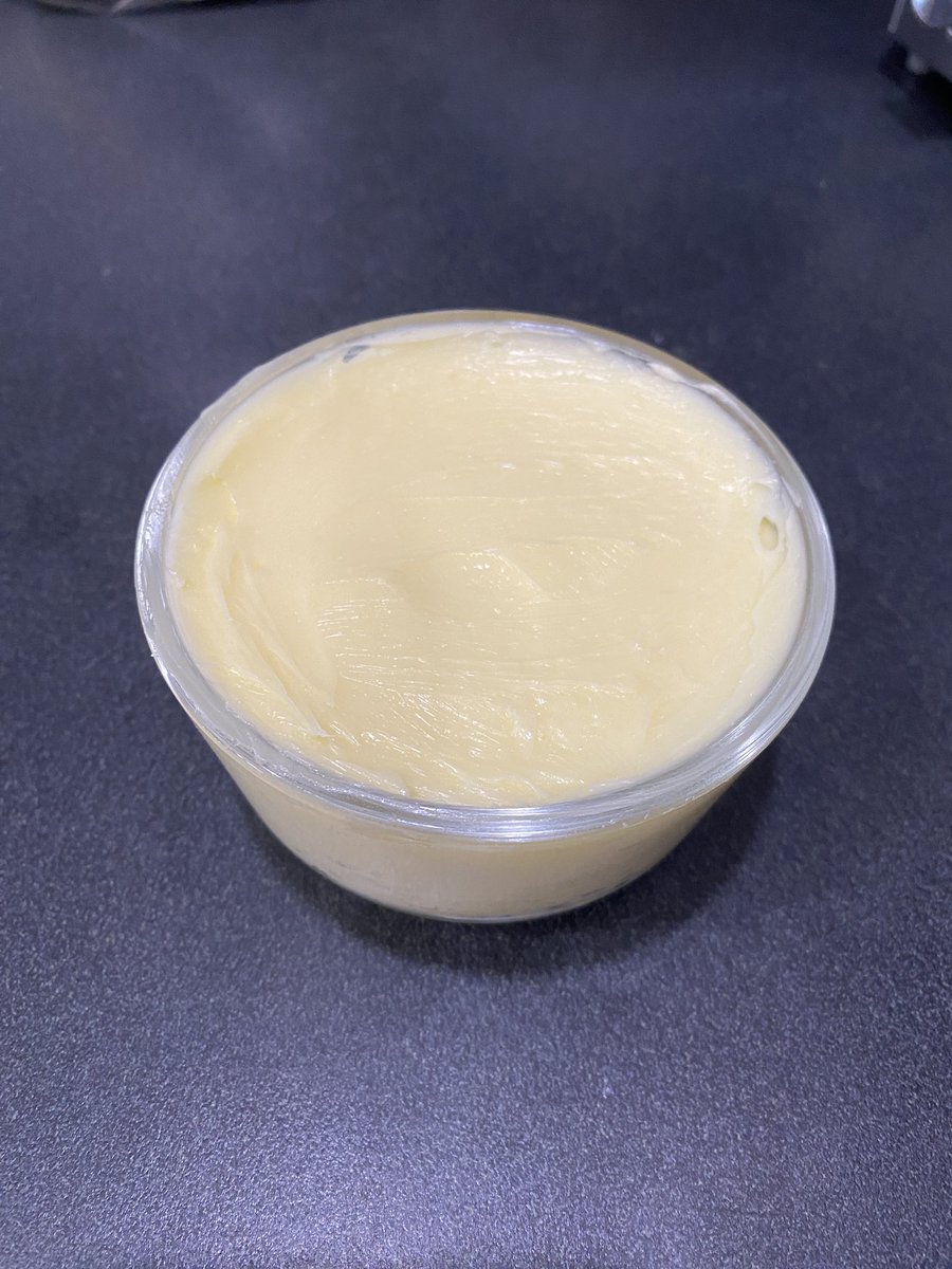 MomoplushVT's tweet photo. I thought 2023 was going to enter my villain era, but in reality I entered lesbian cottage core life. Behold, homemade crème fraiche, salted butter and harvested rosemary/mint combo! #cotagecore #homemadefoods https://t.co/74YGRgIzMV