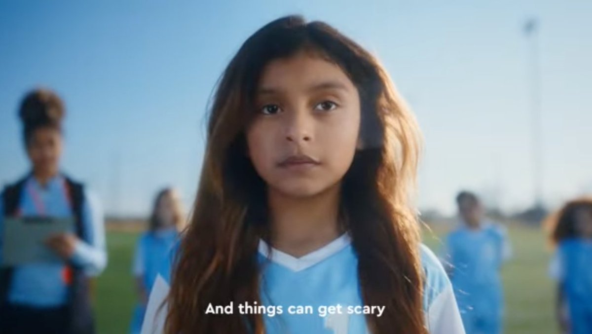 SportByFort's tweet photo. A common strategy for non-sponsors trying to take advantage of football events is using players. 
Here's @LEGO_Group telling a football story, days before the @FIFAWWC with @mPinoe, @yuki_ngst, @samkerr1, and @AsisatOshoala.
https://t.co/lyE1CmzMbZ https://t.co/n6fe0pvm1H