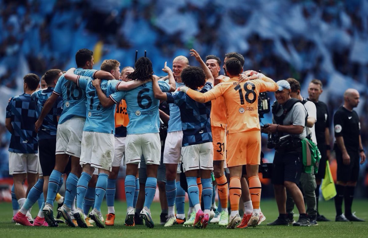 NathanAke's tweet photo. FA Cup winners! Hungry for more 💪🏽💙 @ManCity https://t.co/bbIH56oXiQ