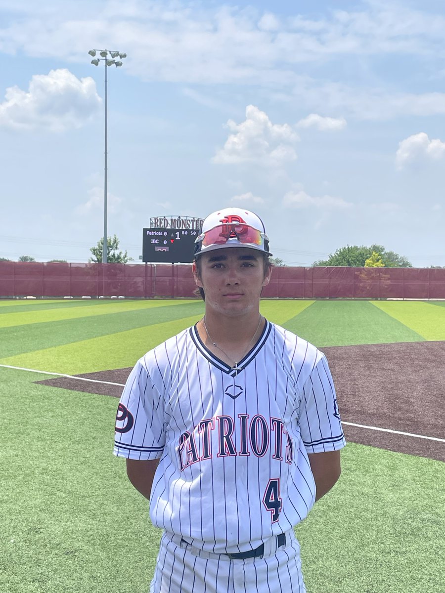 FiveToolTexas's tweet photo. F: @DallasPatriots 17U Clary 7, Impact Baseball Club Ford 3
PoG: @sawyer_haynes: 3-3, 2B, RBI
Pitcher: @RyanZangri: 3 IP, 5K, 0H, BB
Notable: @Matthew_Orr_11: 1-2, 2B, RBI https://t.co/TynowEeNDy
