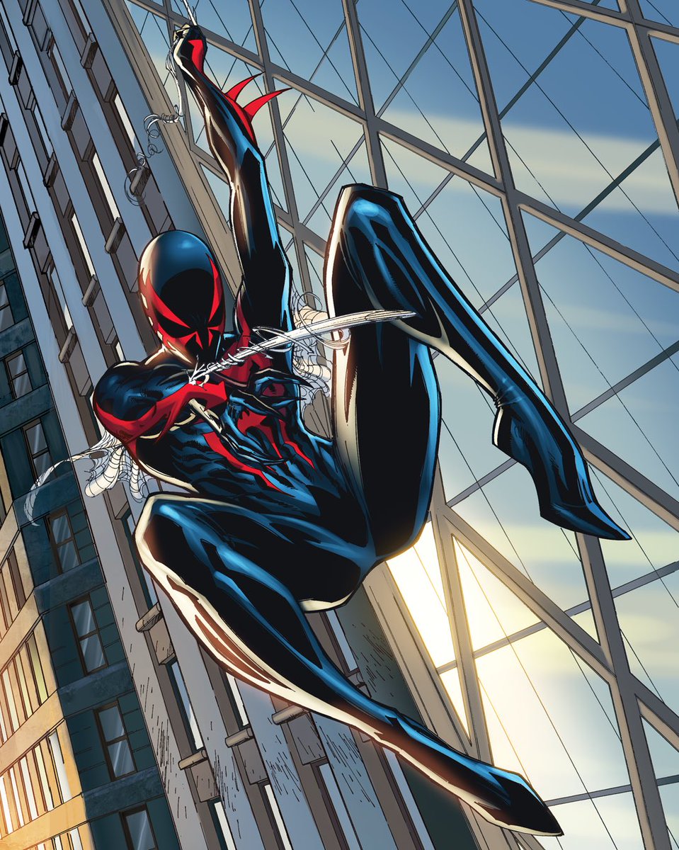 「 Who's already seen #AcrossTheSpiderVers」|J. Scott Campbell♠️🎨のイラスト
