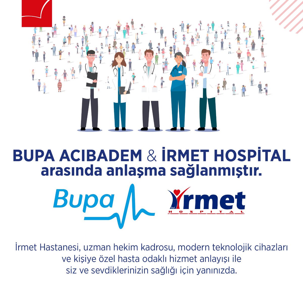 muratkocak77's tweet image. TÜRK METAL SENDİKAMIZ OLARAK SÖZLEŞMEMİZDE OLAN TAMAMLAYICI ÖZEL SİGORTA BUPA ACIBADEM VE ÇERKEZKÖY İRMET HOSPİTAL İLE GÖRÜŞMELERİMİZİN SONUCUNDA ANLAŞMA İLE SAĞLANMIŞTIR.EMEĞİ GEÇEN BAŞTA LİDERİMİZ GENEL BAŞKANIMIZ SAYIN PEVRUL KAVLAK’A TEŞEKKÜR VE ŞÜKRANLARIMIZI SUNARIZ
