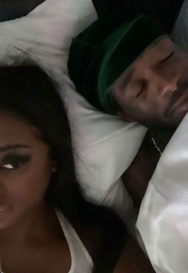 adreammdoll's tweet photo. me sneaking a pic of my man while he sleep so i can send it to the gc https://t.co/kfR06o7Mds