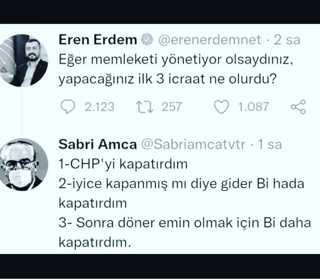 Gelsin Efsane @sabriamcatrtr 👏👏😂😂😂