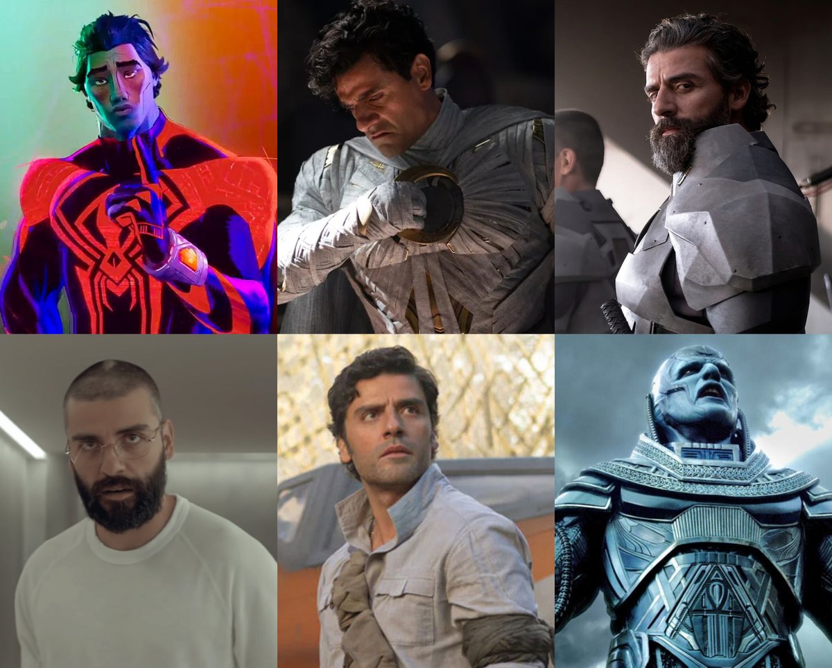 Oscar Isaac is a whole mini multiverse in himself, he worked with Sony, Disney, WB, Fox, A24 and literally everyone
