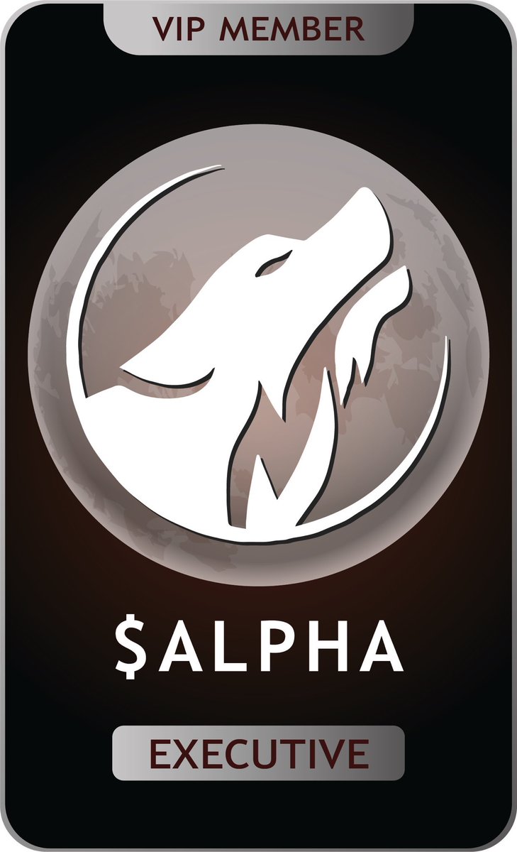 Giving away 10 executive passes to partake in phase 2 pre-sale. 

Every $ALPHA executive will get an additional airdrop after launch. 

-RT &amp; Tag 3 friends.

-Tap in the $ALPHA discord. (Link under bio)