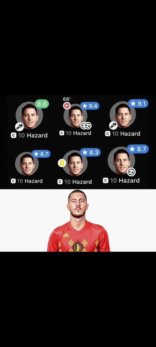 Kiran1Bolt's tweet photo. Gracias 🙏 my man 😭
Before #2018Wc he was phenomenal just like in Chelsea 🥲 ..... Injuries ruined his magic🪄✨ at @AdriRM33 😭 from hero to zero 🥺 @hazardeden10 https://t.co/MpVsxoz8J5