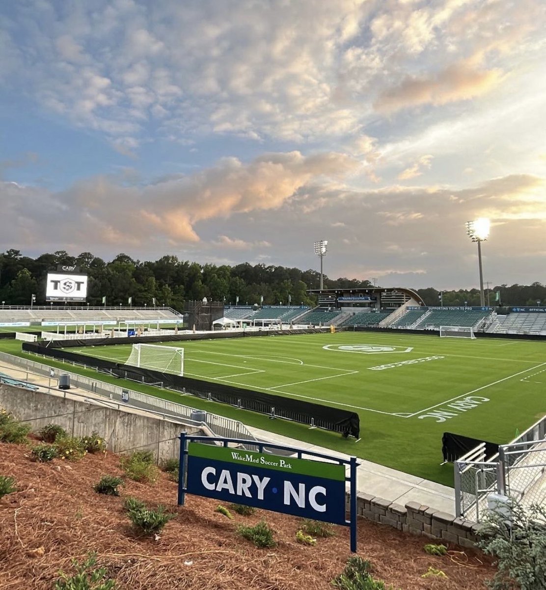 ClashofNCSC's tweet photo. The @TST7v7 has been an amazing event so far! June 24th The Clash of the Carolinas will be played on the same pitch! @raleighncsports @schssca https://t.co/ousuWupzL4