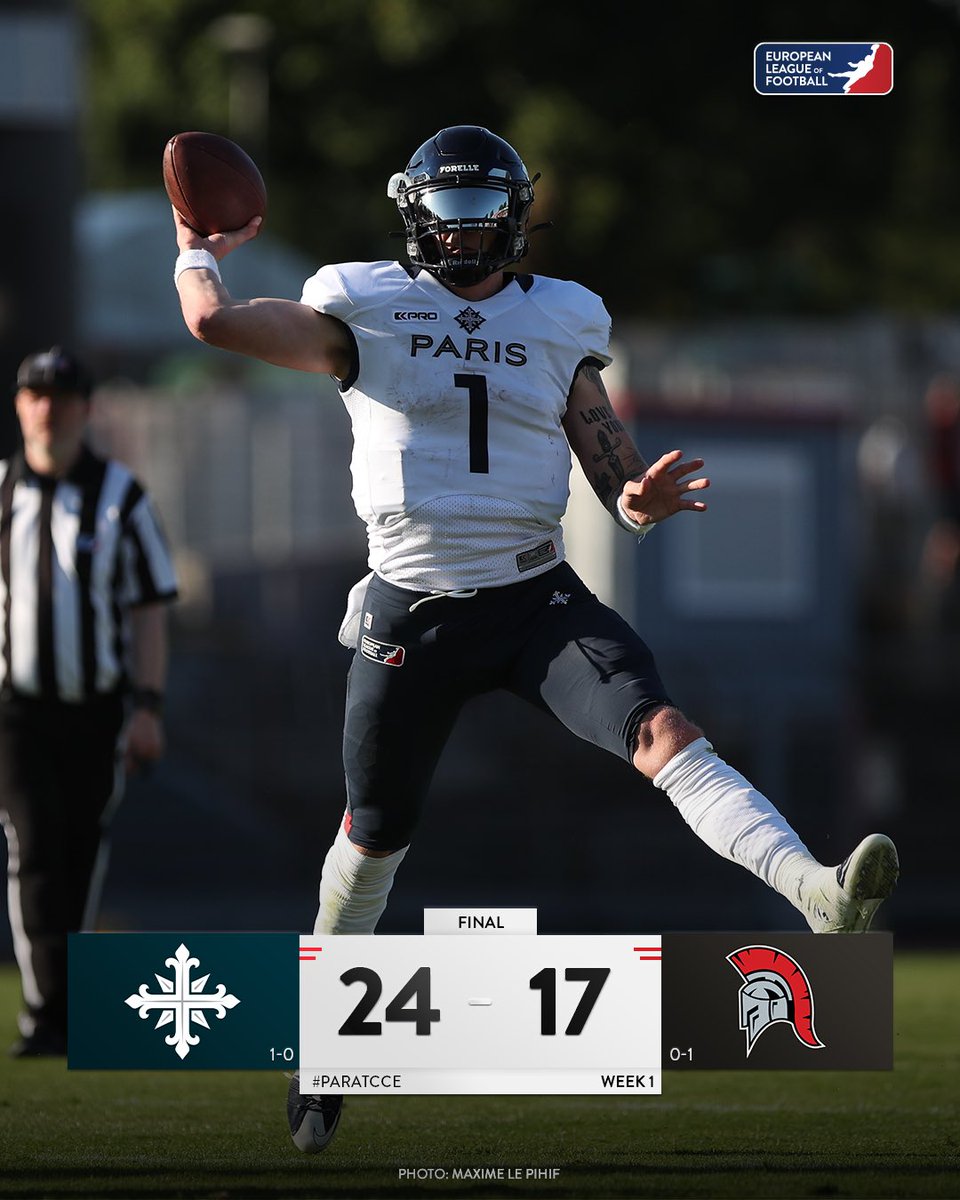 The <a href="/ParisMusketeers/">Paris Musketeers</a> take their first W in a hard fought game in Cologne ⚜️ 

#PARatCCE