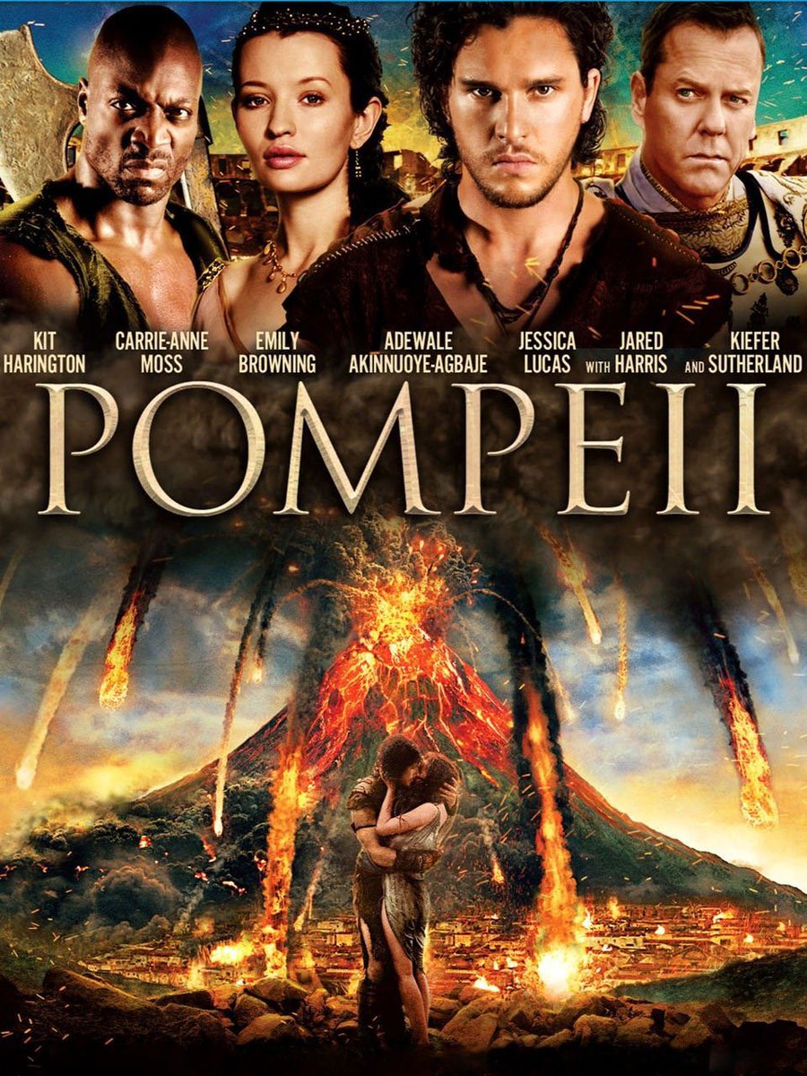 #NowWatching 
Pompeii (2014)