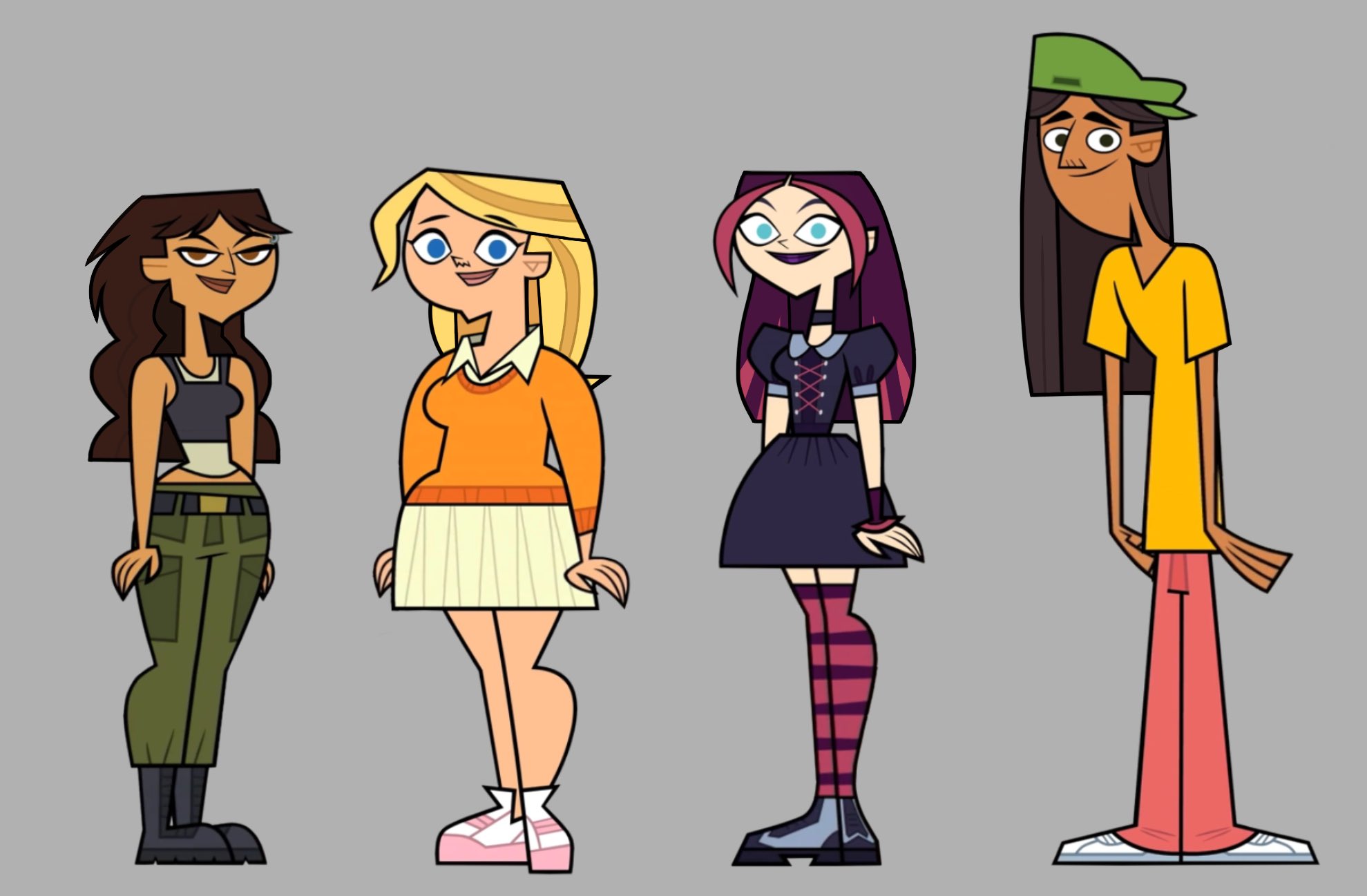 Total drama island  Total drama island, Character design sketches