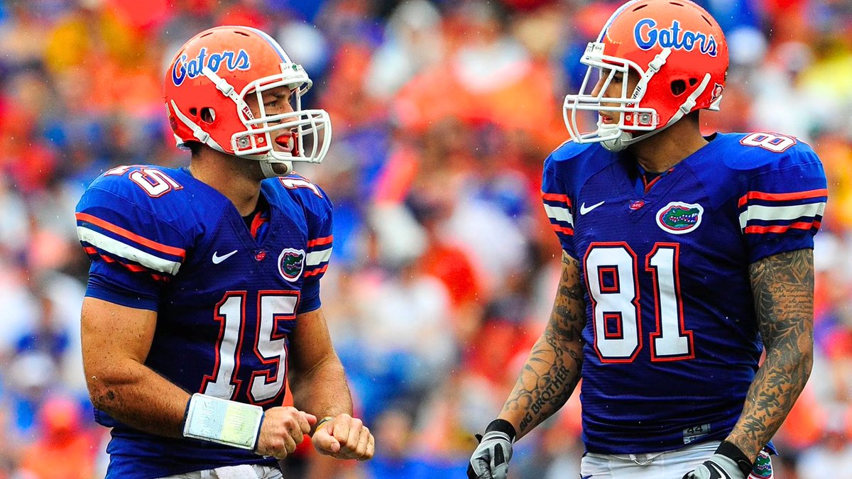 Netflix is releasing a documentary about the 2006-2009 Florida Gators football team on August 23rd.

Those teams included:
• Urban Meyer
• Tim Tebow
• Aaron Hernandez
• Cam Newton
• Percy Harvin
• Riley Cooper
• Joe Haden
• Major Wright
• Ahmad Black
• Brandon Spikes
•