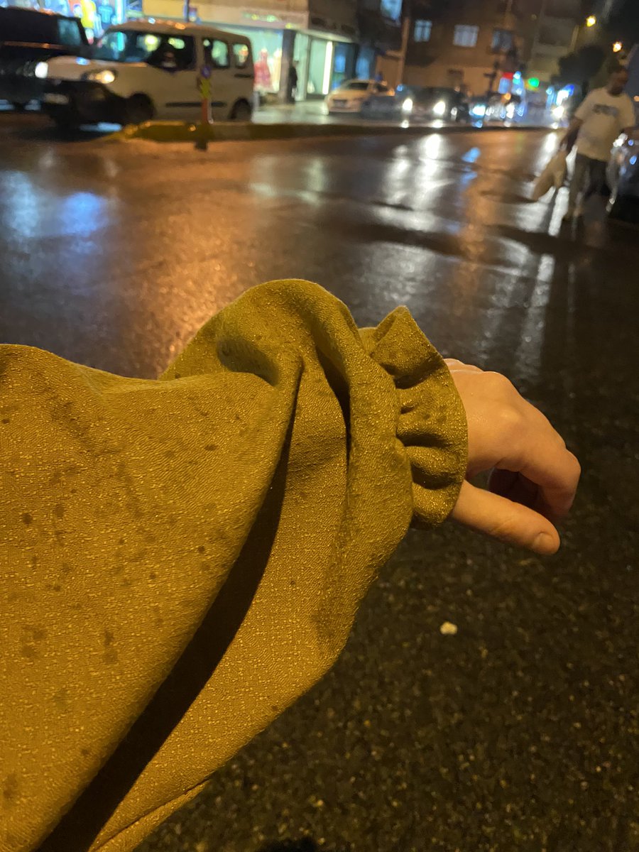 Biraz yürüyeyim hava çok güzel dedim ama eşlikçim daha da güzel ❤️🌧️