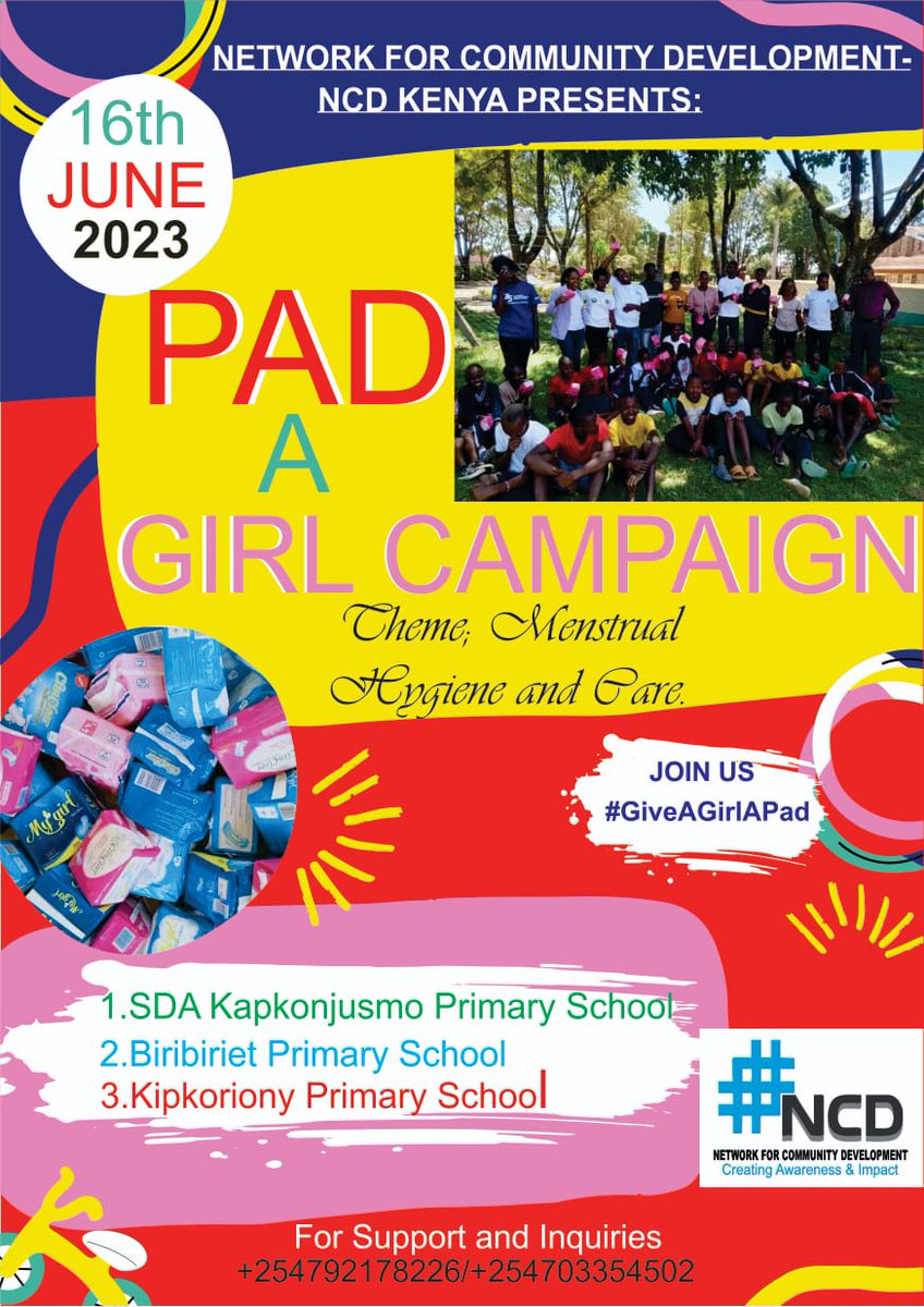 GODFREY KEVOLWE 🇰🇪 (@kevolwe_godfrey) on Twitter photo The use of sanitary pads & the Dos & Don'ts should be discussed with openness so as to make a hygienic and healthy life for the girls. By providing sanitary towels, girls won't be Missing classes or dropping out of school. <a href="/SusanMutuku/">Susan Mutuku - Zanne</a> <a href="/SimeiValentine/">Valentine Simei</a> <a href="/Fidel_kemboi/">Fidel Kemboi</a> #GiveAGirlAPad The use of sanitary pads & the Dos & Don'ts should be discussed with openness so as to make a hygienic and healthy life for the girls. By providing sanitary towels, girls won't be Missing classes or dropping out of school. <a href="/SusanMutuku/">Susan Mutuku - Zanne</a> <a href="/SimeiValentine/">Valentine Simei</a> <a href="/Fidel_kemboi/">Fidel Kemboi</a> #GiveAGirlAPad