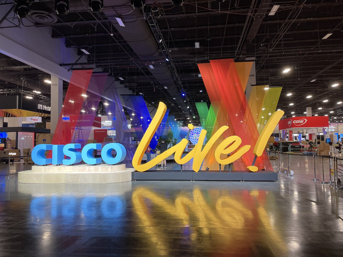 #CiscoLive it’s happening.