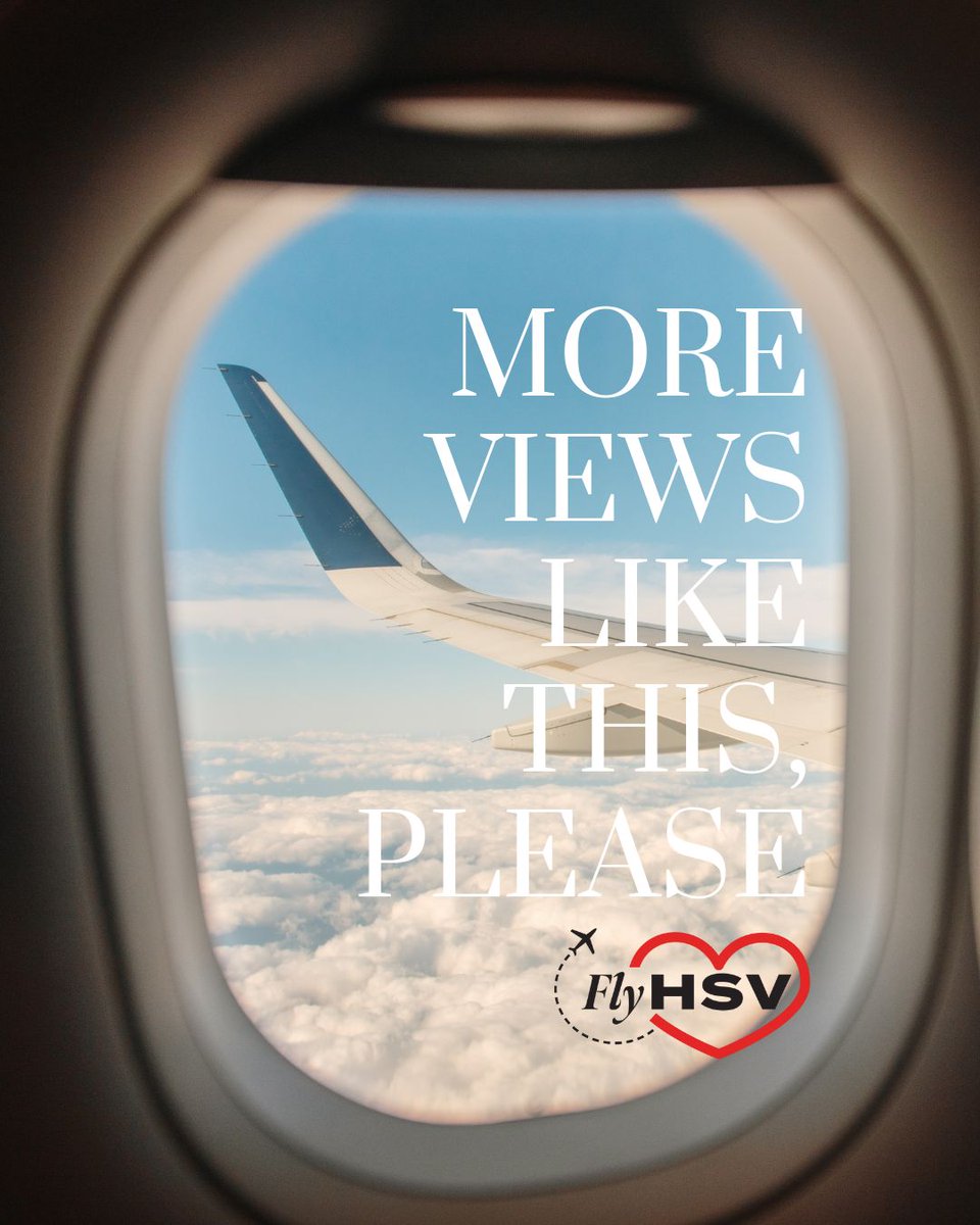 FlyHSV's tweet image. A view we love... #FlyHSV #WindowSeatViews