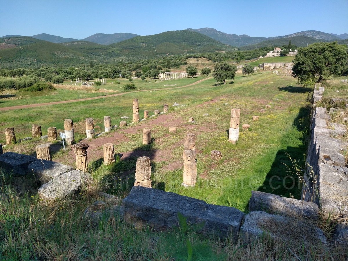 Though not an exclusively Roman site, plenty of remains from the Roman period of occupation during today's visit to #Messene for #RomanSiteSaturday!

#Archaeology #RomanArchaeology #Greece