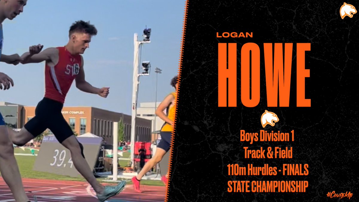 🔸110m hurdles - FINALS🔸
Good luck, Logan‼️
#CougsUp