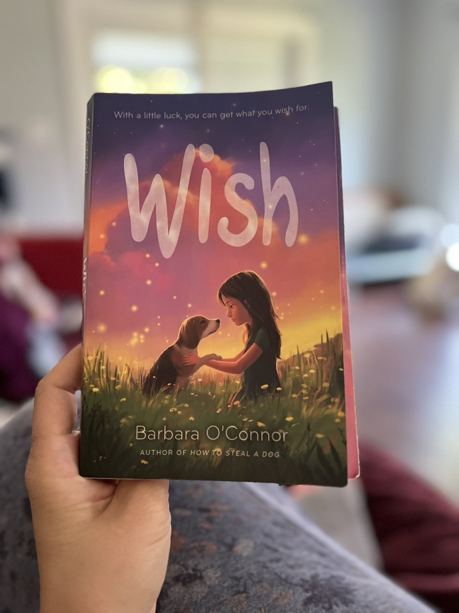 Spending some more time with Charlie and Wishbone this morning. 😍

CR: Wish by Barbara O’Connor

#middlegradebooks #books #reading @SquareFishBooks
