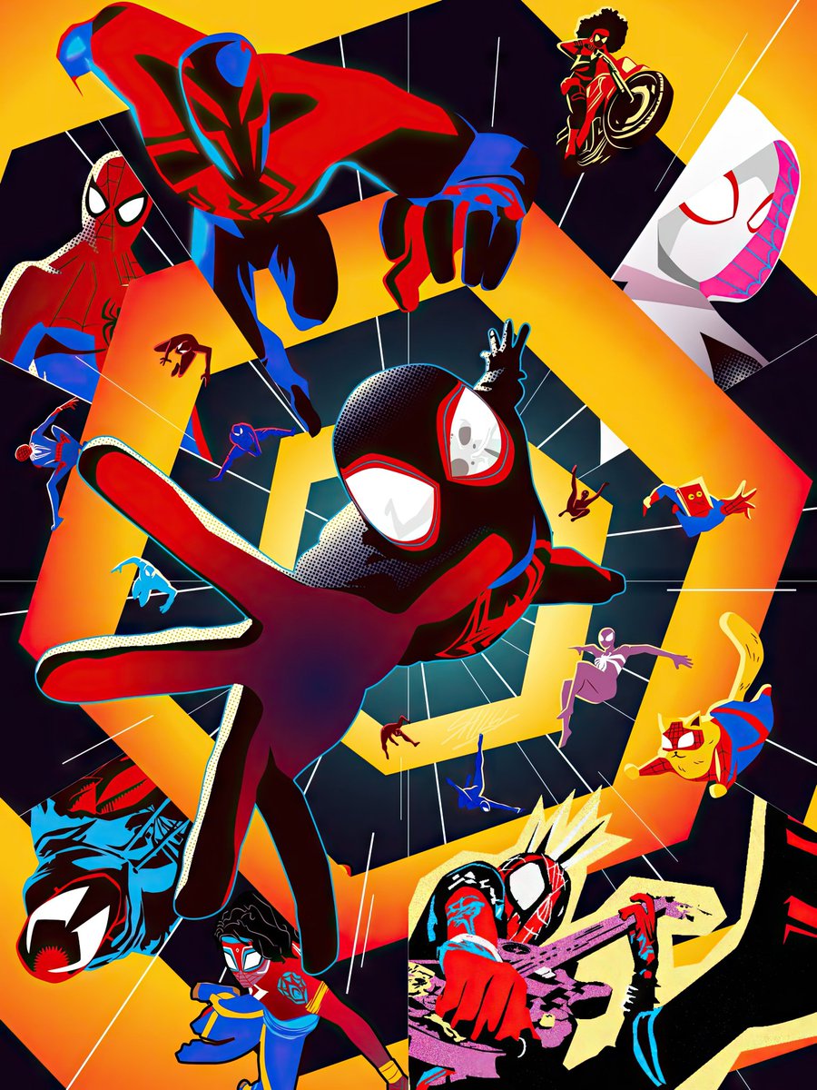 AgentedeMarvel_'s tweet photo. ¡Nuevo póster de Spider-Man: Across The Spider-Verse! https://t.co/TEJrylvTIb