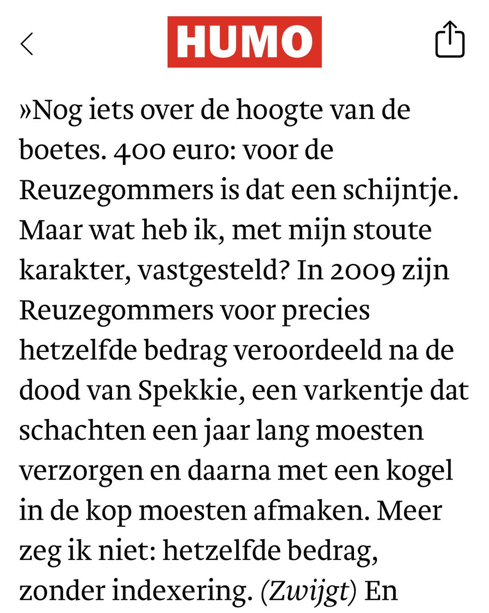 Ik hoorde gisteren op Canvas dat het arrest gebalanceerd en goed geschreven is. Ik heb het niet gelezen, ben geen jurist en ben dus niet geneigd luid te roepen, ook al zegt mijn buikgevoel dat de straf te licht is. Maar vandaag las ik Sven Mary in Humo … en dan 🤬