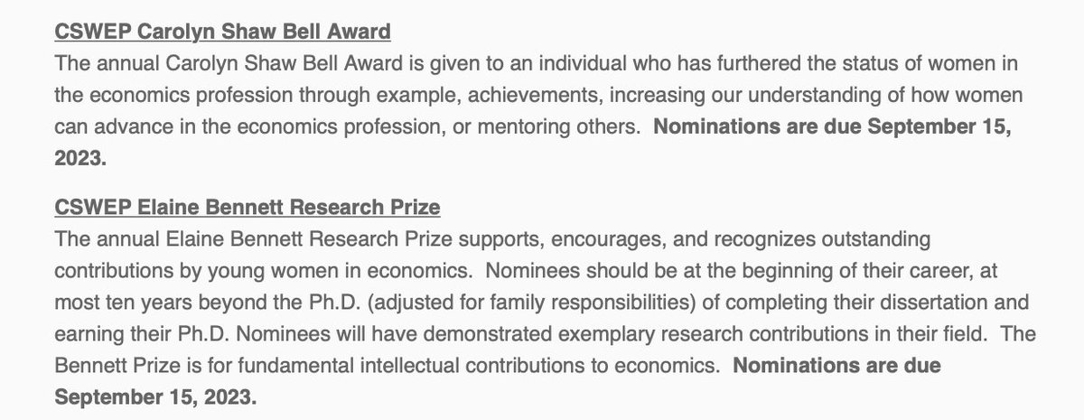 jenniferdoleac's tweet photo. Please consider nominating someone for these @AEACSWEP awards!

Deadline: Sep 15

https://t.co/3AsKtOrXw3 https://t.co/u27FDYhd5q