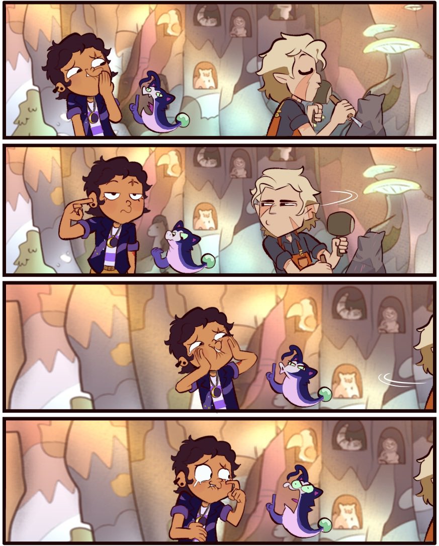 MoringmarkMark's tweet photo. Shhh #TheOwlHouse #toh https://t.co/PMoqKr0ebB
